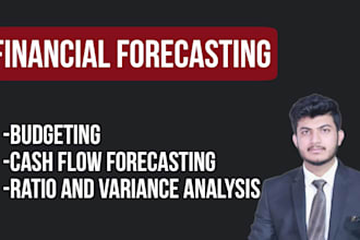 prepare budgeted income statements, cashflow forecasting