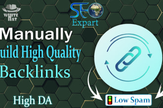 build high quality SEO dofollow backlinks with white hat link building
