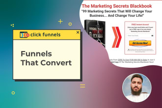 build gohighlavel sales funnel with high converting landing page design