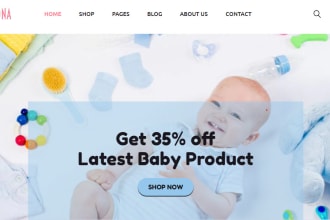 design baby shopify store kids shopify store shopify store baby kids store