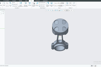 do 3d modeling  in creo parametric
