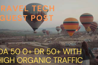do tech  and travel guest  post with high   da dr