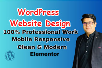 build a mobile responsive wordpress website design