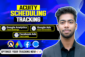 setup acuity scheduling calendly tracking in ga4 with GTM