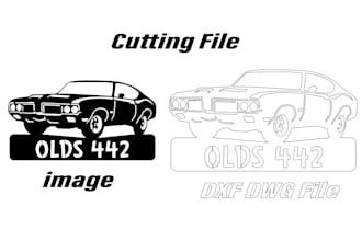 convert image to laser, plasma or cnc cutting dxf, dwg file