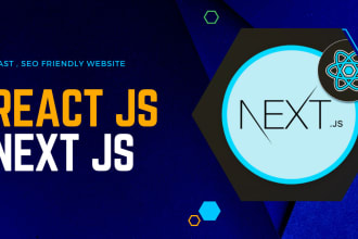 do react, nextjs, typescript web frontend or backend development