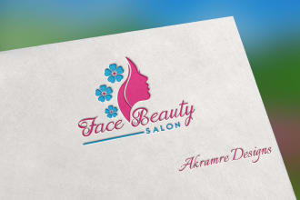 design cosmetics spa beauty salon logo