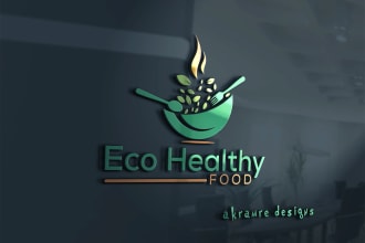 design bar or restaurant, BBQ, bakery or food truck logo