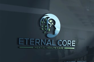 design healthcare, medical, dental and mental health logo