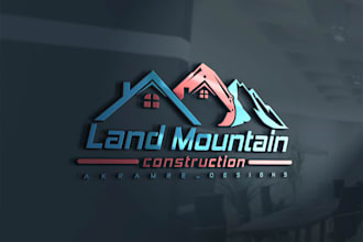 design modern real estate logo