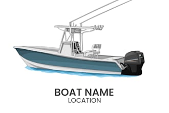 draw your boat into ilustration in 24 hours