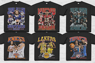 design amazing basketball 90s vintage bootleg t shirt