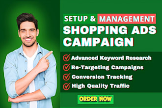 do setup google merchant center and shopping ads campaign