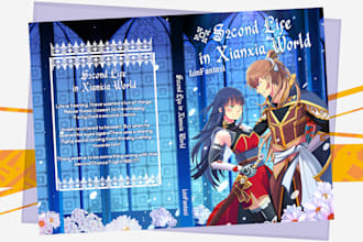 draw light novel cover for print