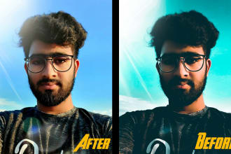 professional photo retouching and product image editing