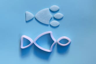 design your cookies, logo and clay cutter for 3d printing