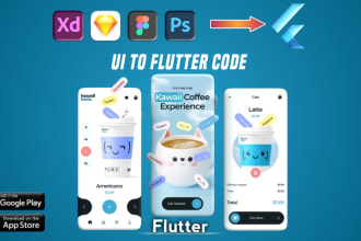 develop flutter ios and android apps with fast delivery