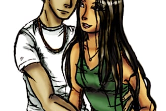 draw a portrait of you and or your loved ones