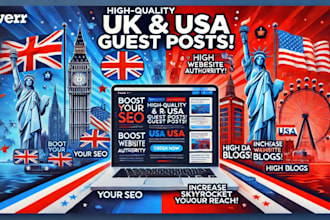 do publish on UK and USA guest post using authority dofollow backlink