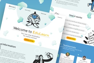 do modern responsive web design in figma