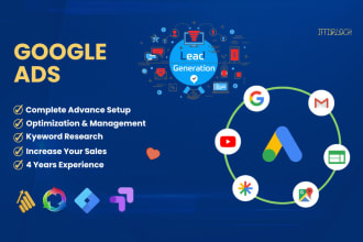 setup, optimize, audit and manage google ads ppc campaigns