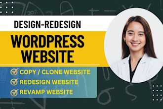 redesign revamp duplicate copy clone wordpress website design