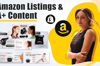 design amazon product infographic or product listing images