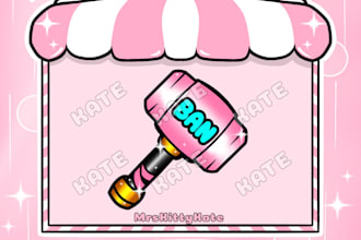 sell this ban hammer optimized for direct upload 112x112p