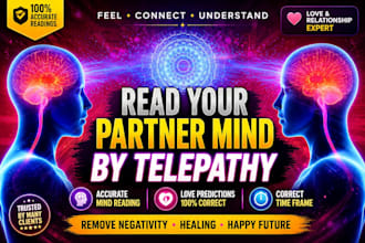 read your partner mind by telepathy