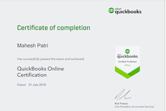 do quickbooks,stessa,xero bookkeeping and accounting