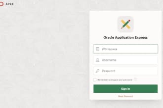 install oracle db and apex with ords tomcat and forms app