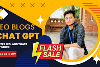 write chat gpt article or SEO blogs via jasper, surfer, jarvis