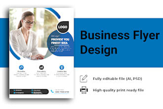 design professional flyer within 24 hours
