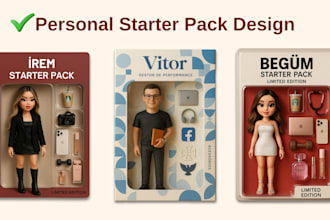 design your personalized viral starter pack