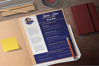 create professional CV and resumes