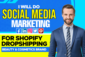 do social media marketing for beauty and cosmetics brand
