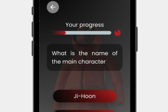 develop a quiz app of any theme