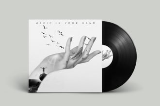 design amazing album cover and mixtape cover