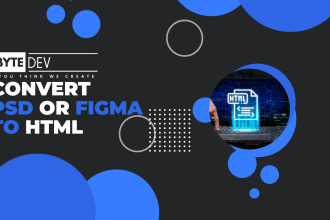 transform PSD or figma to HTML and wordpress