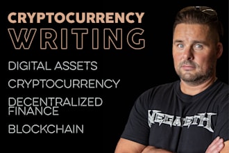 write engaging content on cryptocurrency, blockchain, and defi topics