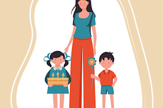 design flat vector illustrations