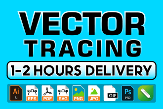 vectorize image, convert to vector or vector tracing