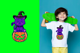 create beautiful and cute cartoon t shirt designs for kids