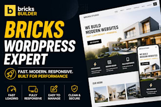 build a fast professional wordpress website with bricks builder