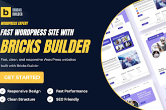build a fast wordpress website with bricks builder