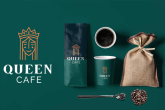 design 30 branding kit assets with minimalist logo