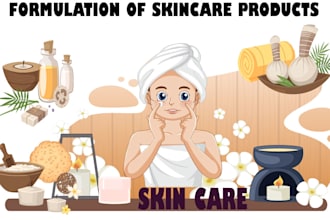 develop skincare products formulation