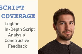 provide industry level script coverage for your screenplay