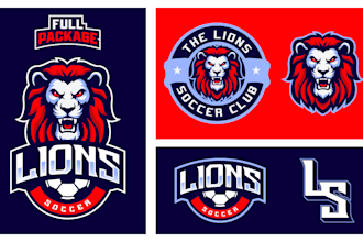 design hockey baseball football or other sports mascot logo