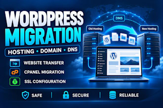 migrate your wordpress website to a new hosting